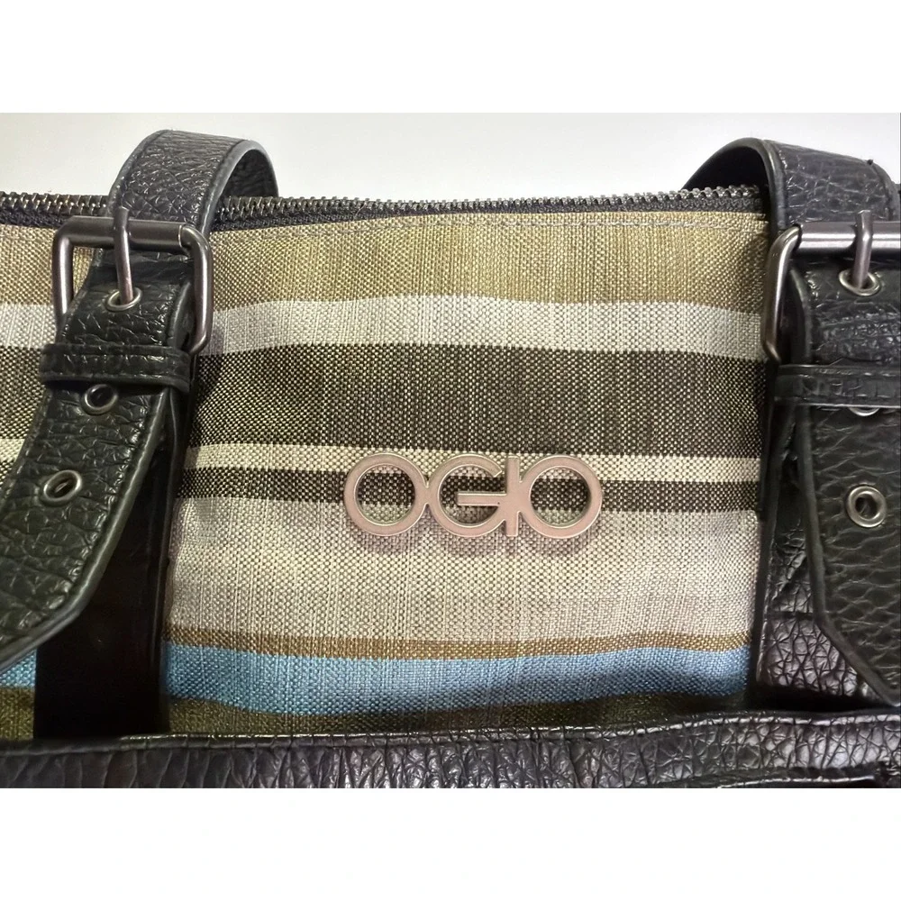OGIO Tote Olivia Sedona Striped Laptop Bag Padded
